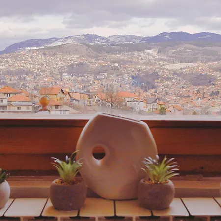 Daire Panorama Sky -11 Min By Walk To Old Town - Free Parking Saraybosna